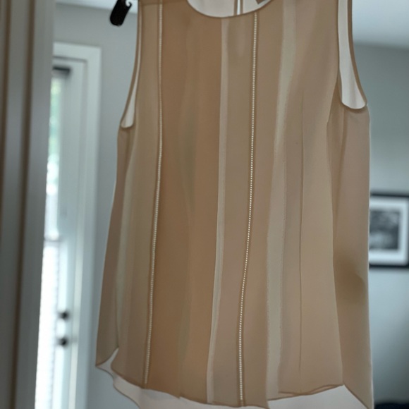 3.1 Phillip Lim sleeveless Ivory shirt size 4. - Picture 3 of 6